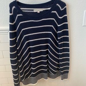 Striped Navy Sweater